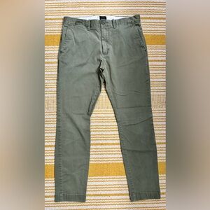 J. Crew Men's Sage Green Chinos